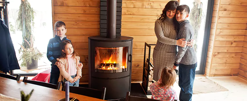 Morso Cast Iron Fireplace Insert Installation in East St. Louis, Illinois