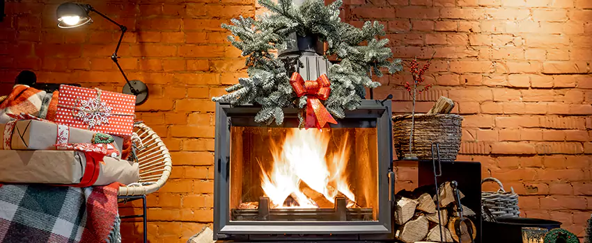 Travis Industries Linear Gas Fireplace Installation in East St. Louis, Illinois