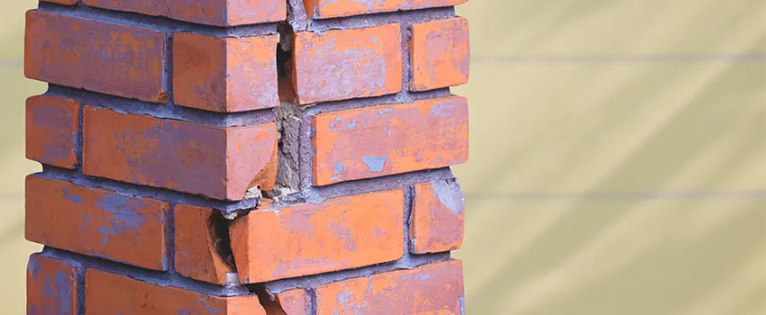 Repairing Cracked Porcelain Tiles for Fireplace in East St. Louis, IL